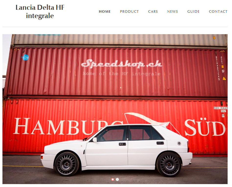Lancia Delta HF integrale new Website www.HFintegrale.ch